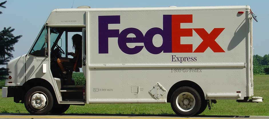 FedEx Truck Bringing The Referral!
